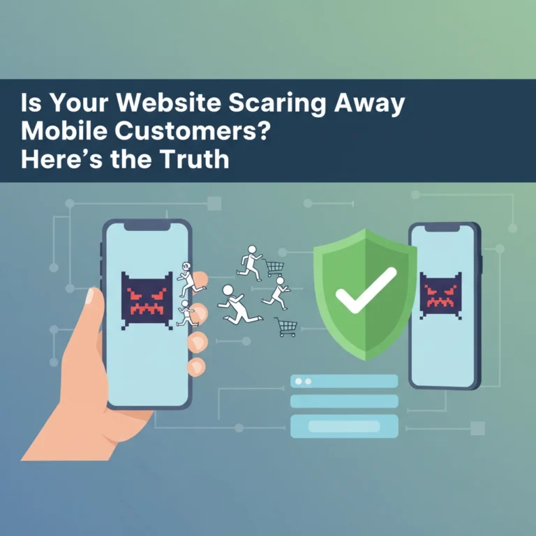 Read more about the article Is Your Website Scaring Away Mobile Customers? Here's the Truth