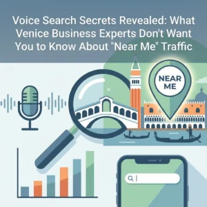 Read more about the article Voice Search Secrets Revealed: What Venice Business Experts Don't Want You to Know About "Near Me" Traffic