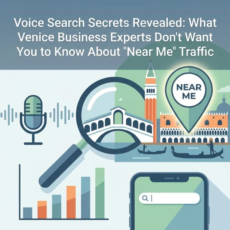 Read more about the article Voice Search Secrets Revealed: What Venice Business Experts Don't Want You to Know About "Near Me" Traffic
