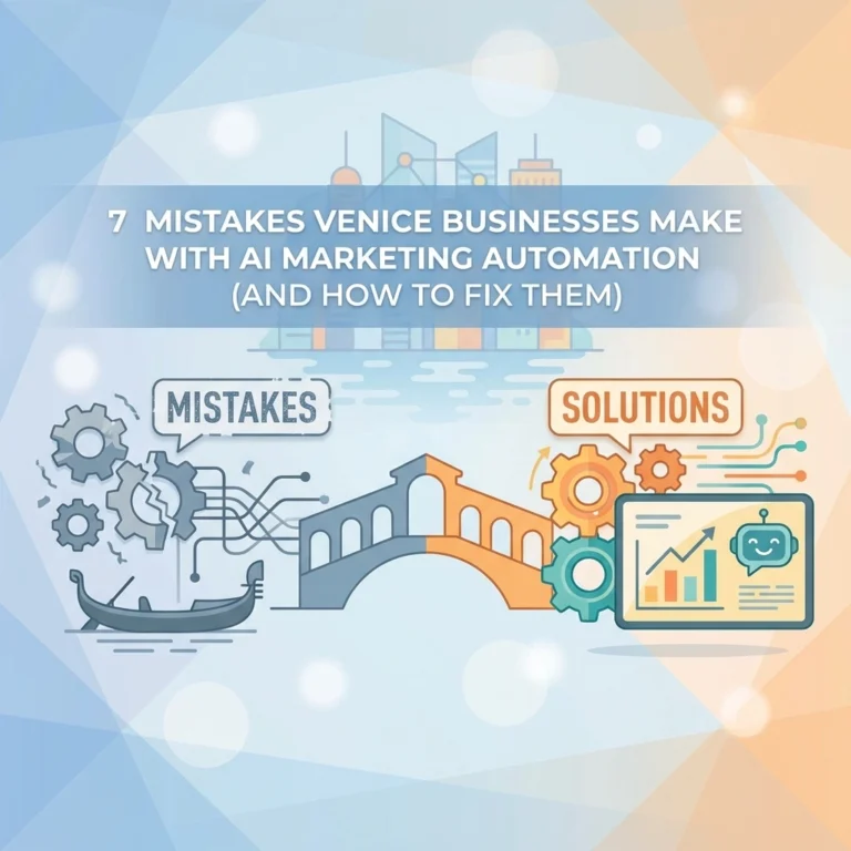Read more about the article 7 Mistakes Venice Businesses Make with AI Marketing Automation (and How to Fix Them)