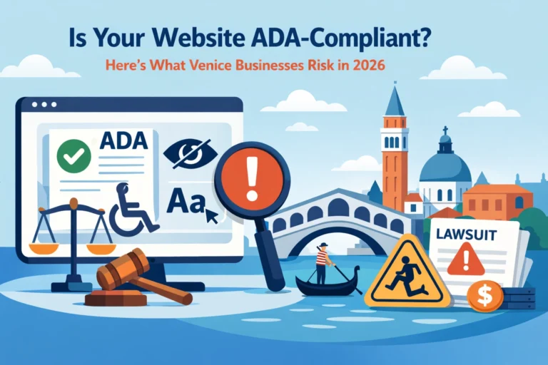 Read more about the article Is Your Website ADA-Compliant? Here’s What Venice Businesses Risk in 2026