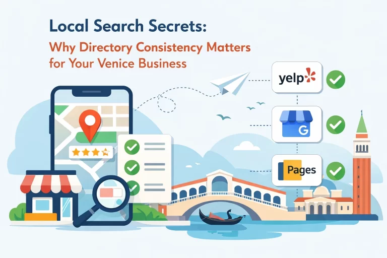 Read more about the article Local Search Secrets: Why Directory Consistency Matters for Your Venice Business