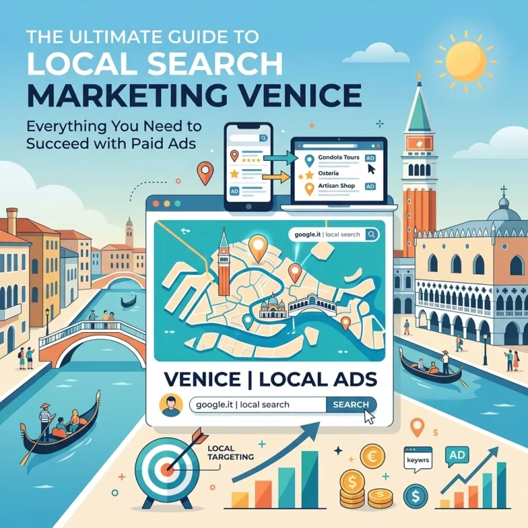 Read more about the article The Ultimate Guide to Local Search Marketing Venice: Everything You Need to Succeed with Paid Ads