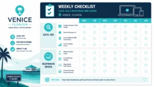 Read more about the article Weekly Checklist: Local SEO & Responsive Web Design Tips for Venice, FL Businesses